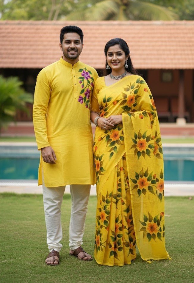 প্রিমিয়াম হাফ সিল্ক শাড়ি